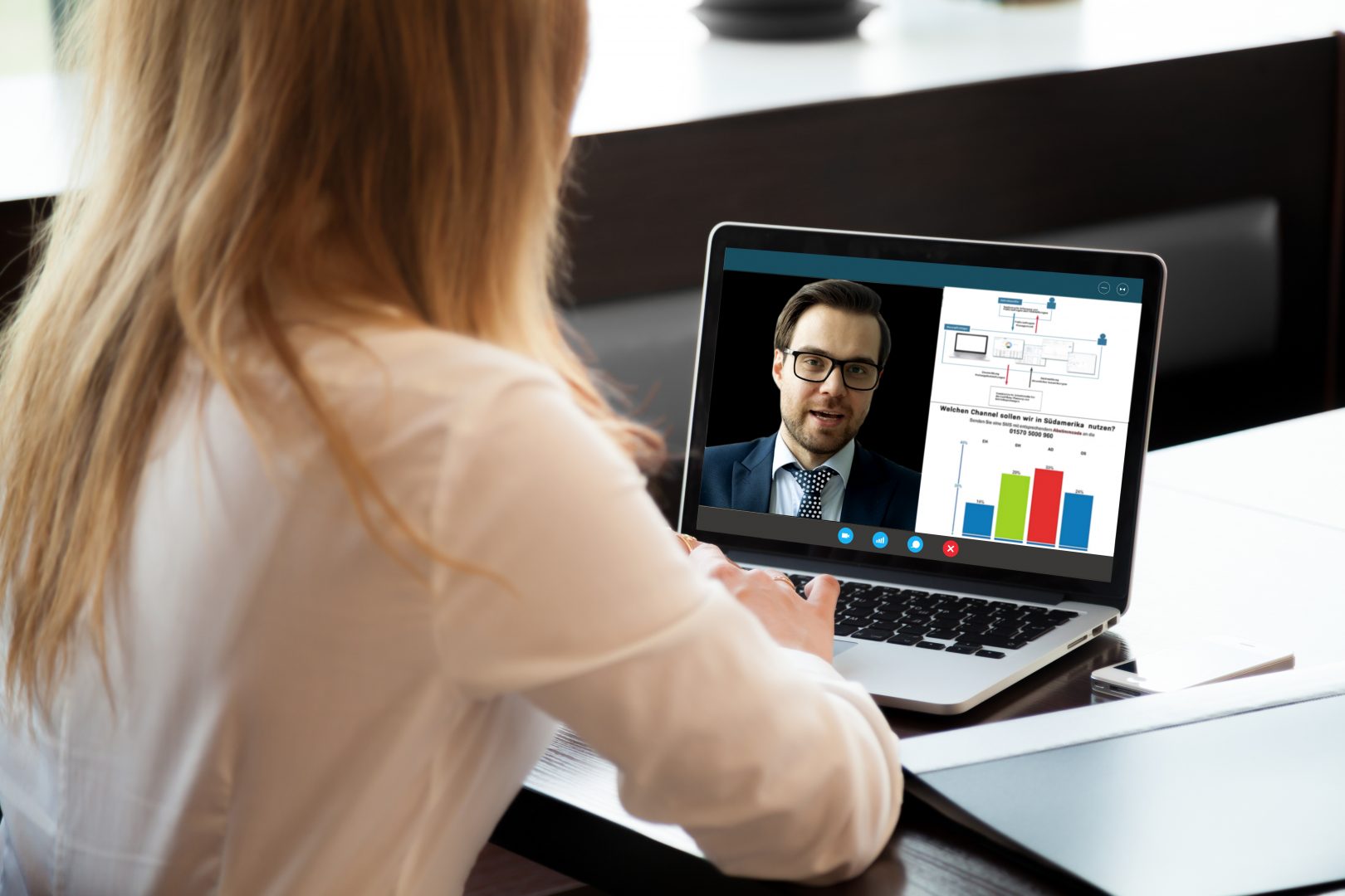 Online Pressekonferenz mit Video-Chat von bho kommunikation